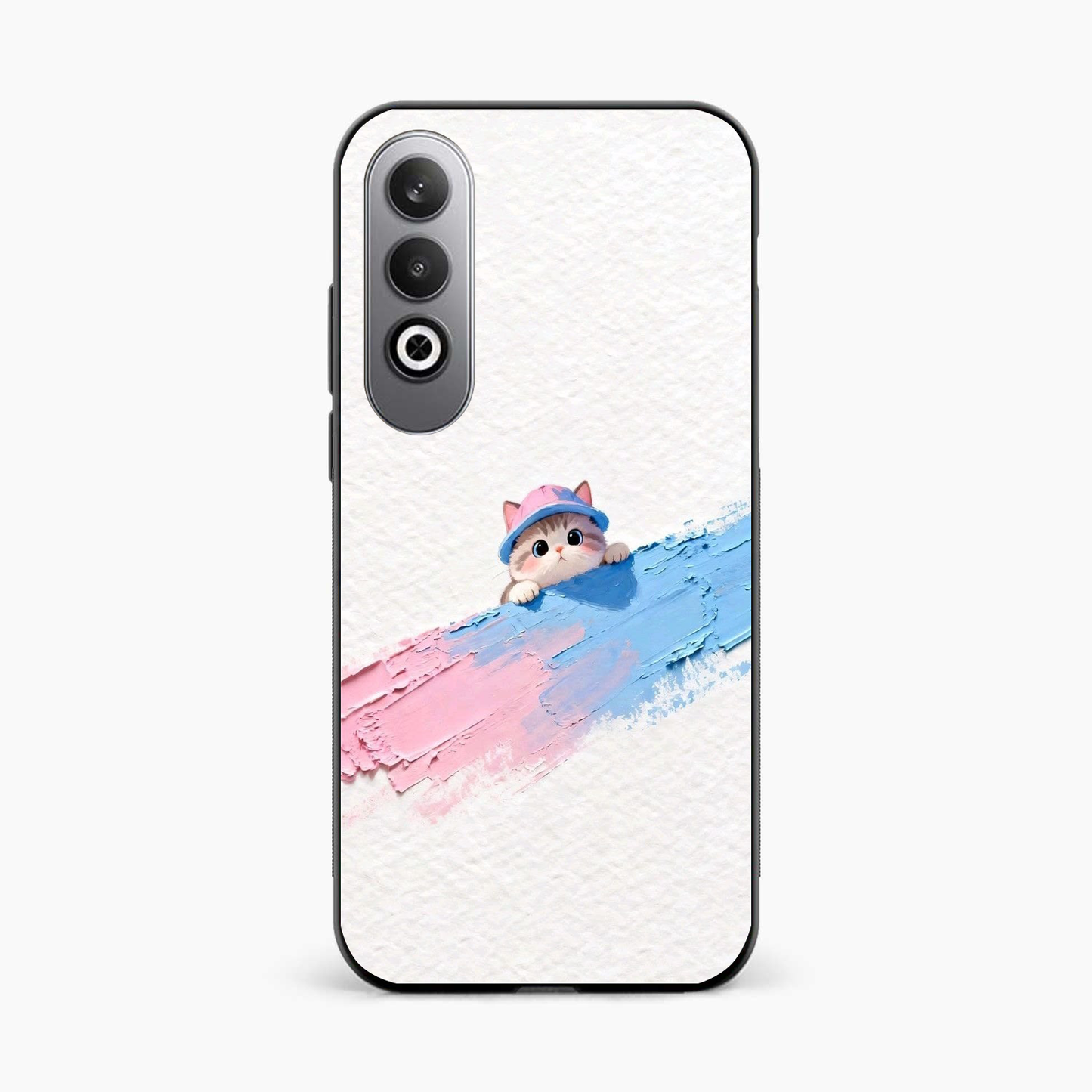 Cute Peekaboo Kitty OnePlus Nord CE 4 Back Cover