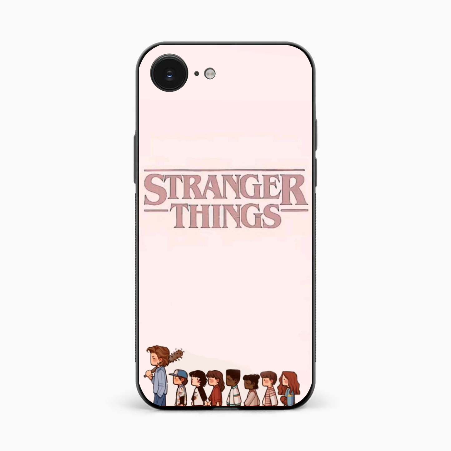 Cute Stranger Squad Iphone 16e Back Cover