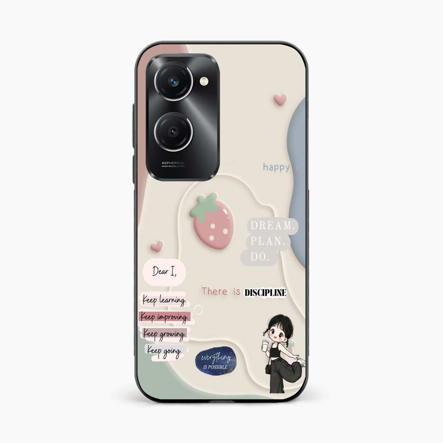 Dream Plan Do Vibe Iqoo Z9 Lite 5G Back Cover