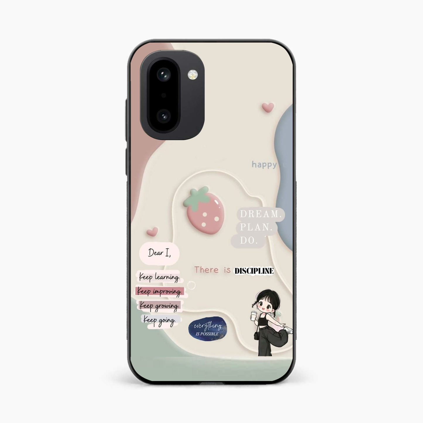 Dream Plan Do Vibe OnePlus 15R 5G Back Cover