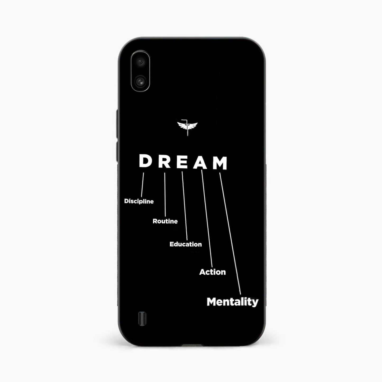 Dream & Discipline Samsung A10 Back Cover