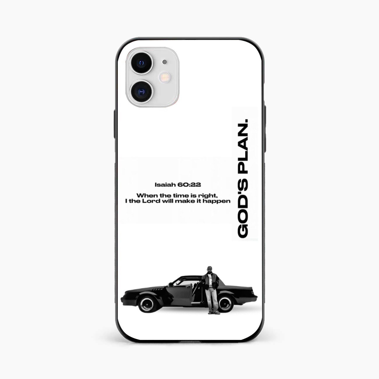 Faith Quote Minimal iPhone 12 Back Cover