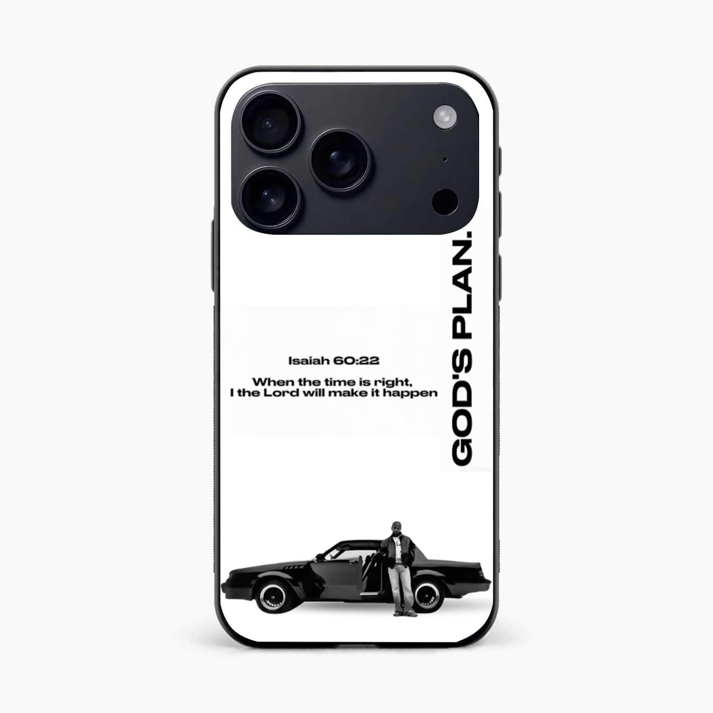 Faith Quote Minimal Iphone 17 Pro Back Cover