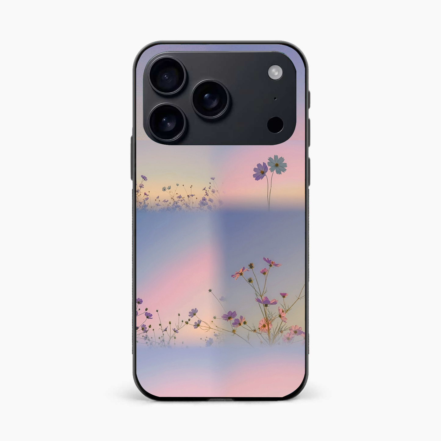 Floral Mist Fantasy Iphone 17 Pro Back Cover