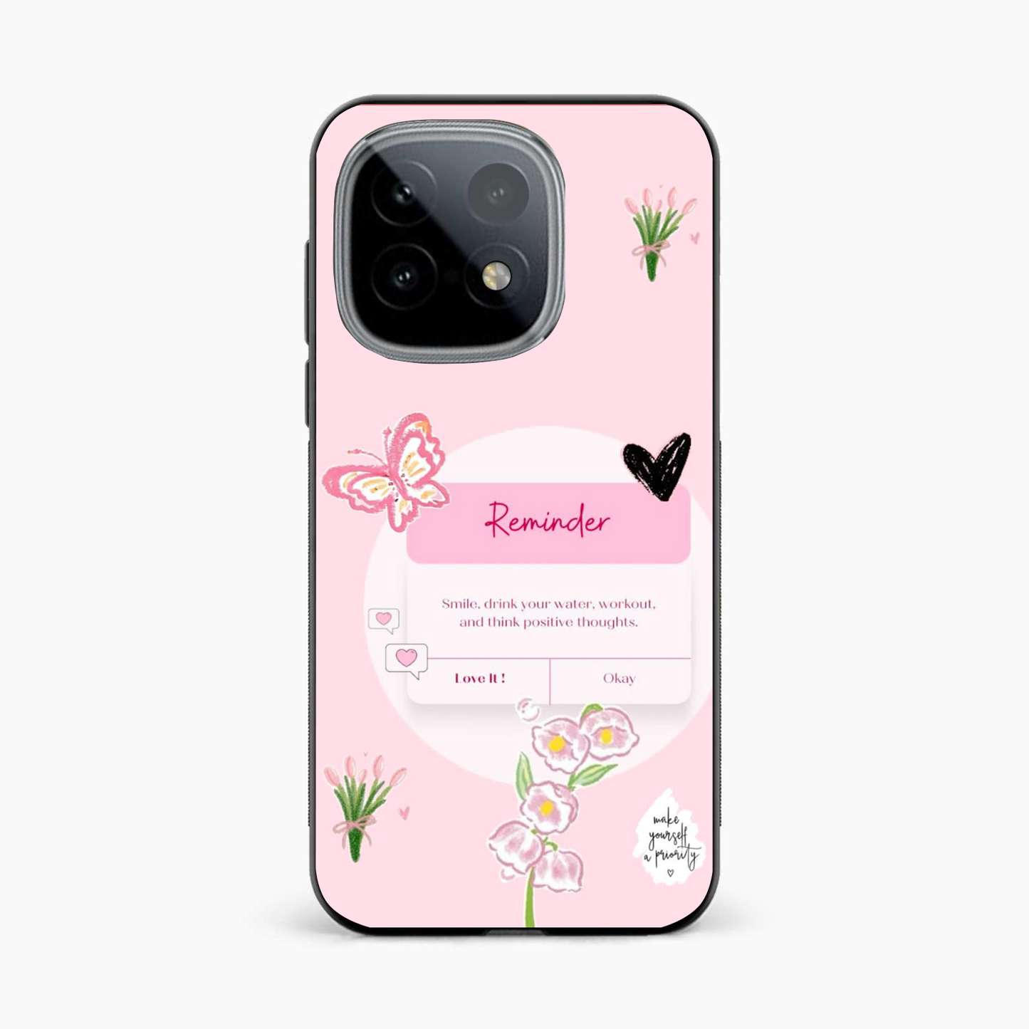 Floral Reminder Iqoo Z9s 5G Back Cover