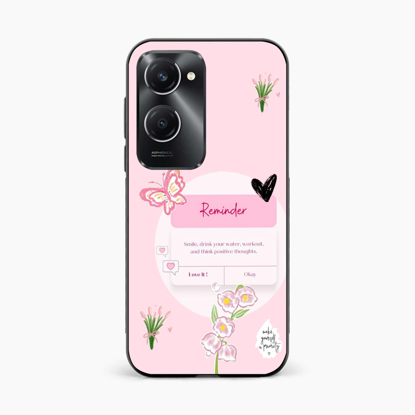 Floral Reminder Iqoo Z9 Lite 5G Back Cover