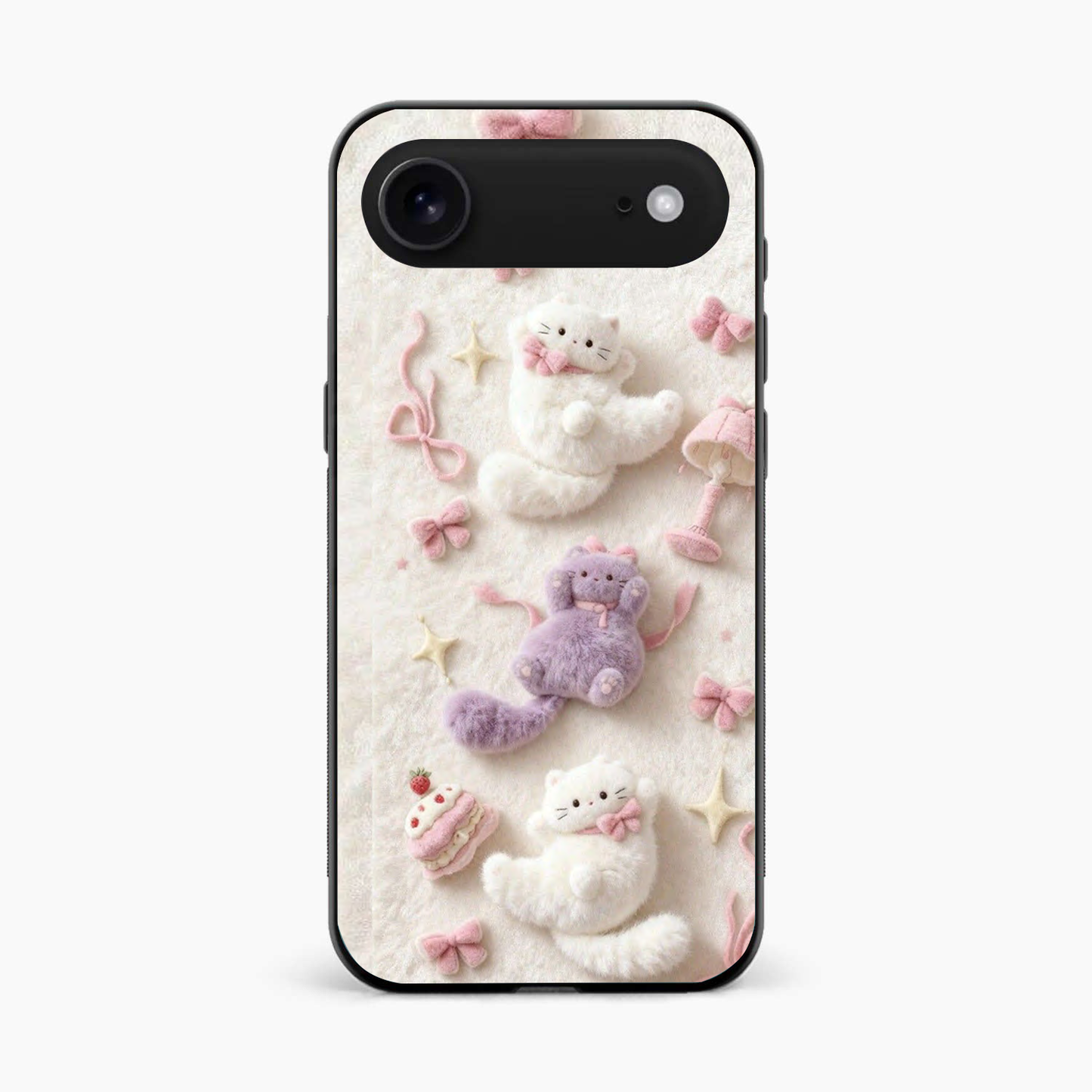 Fluffy Kitty Iphone 17 Air Back Cover