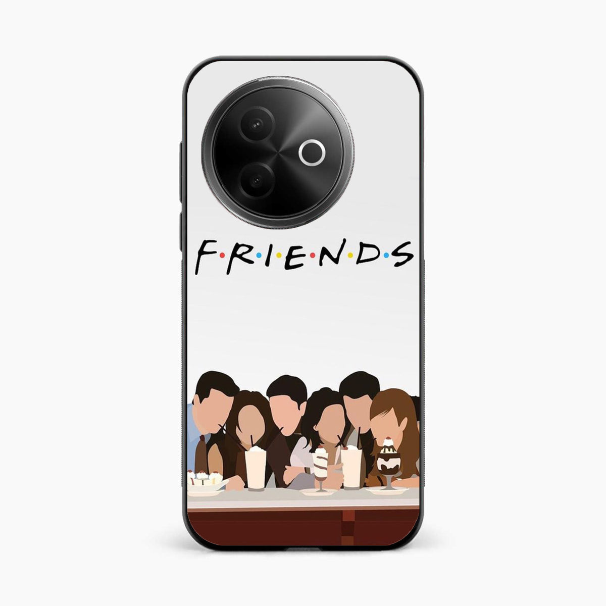 Friends Forever Vibes Vivo Y39 5G Back Cover