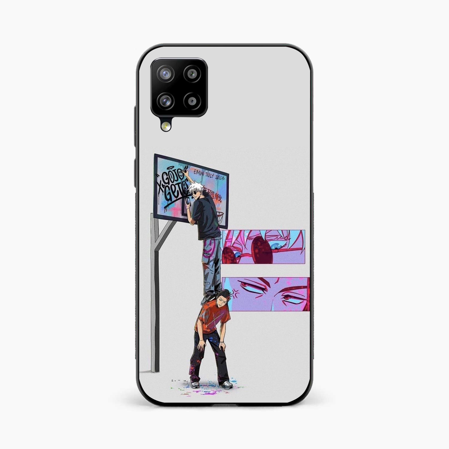 Gojo Unbothered Vibes Samsung A12 Nacho Back Cover