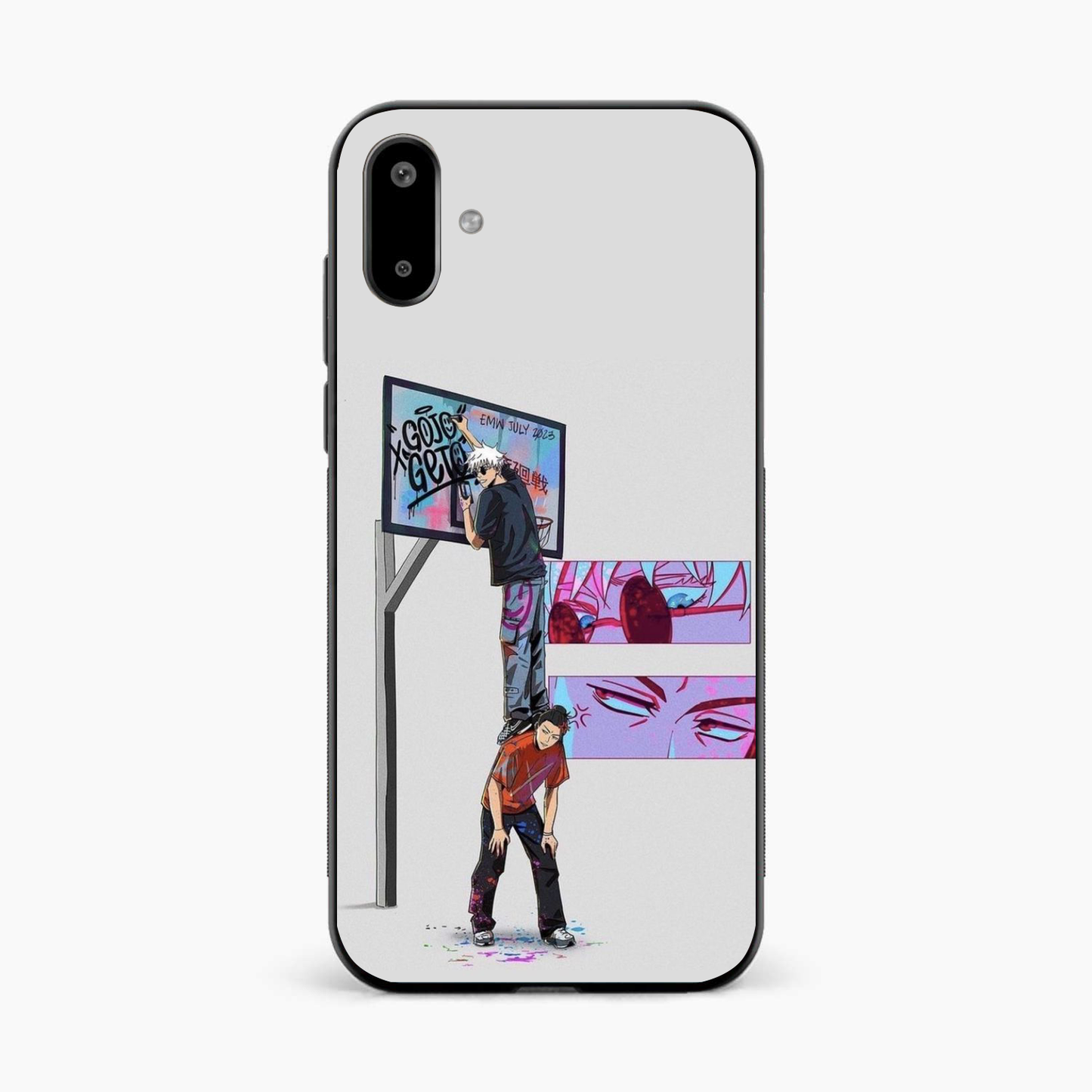 Gojo Unbothered Vibes Samsung F07 Back Cover