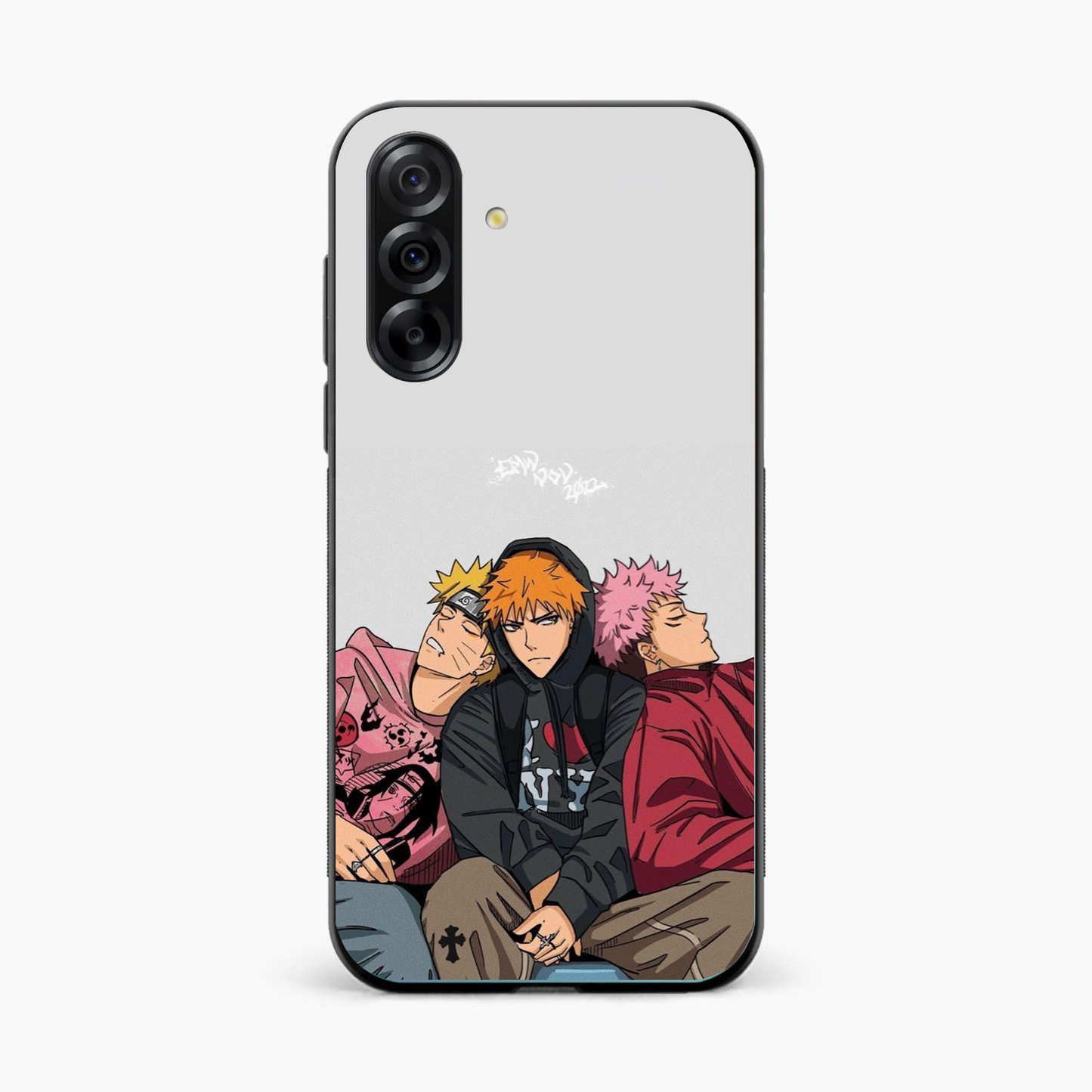 Ichigo x Naruto x Yuji Samsung A36 Back Cover