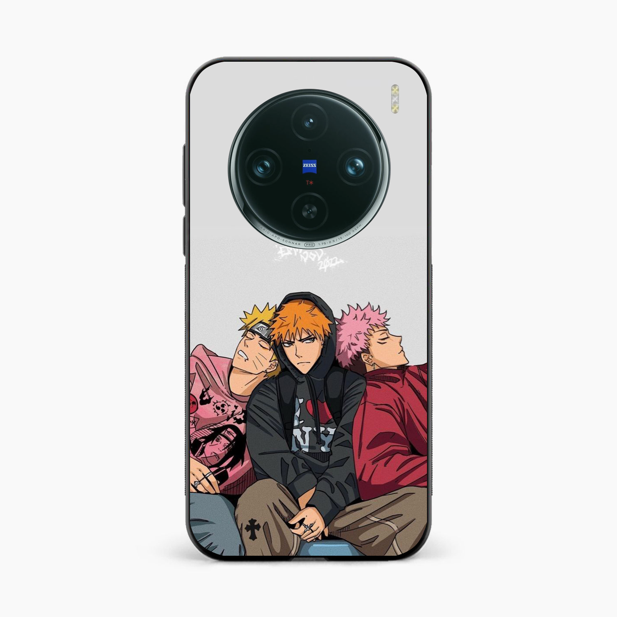 Ichigo x Naruto x Yuji Vivo X100 Back Cover