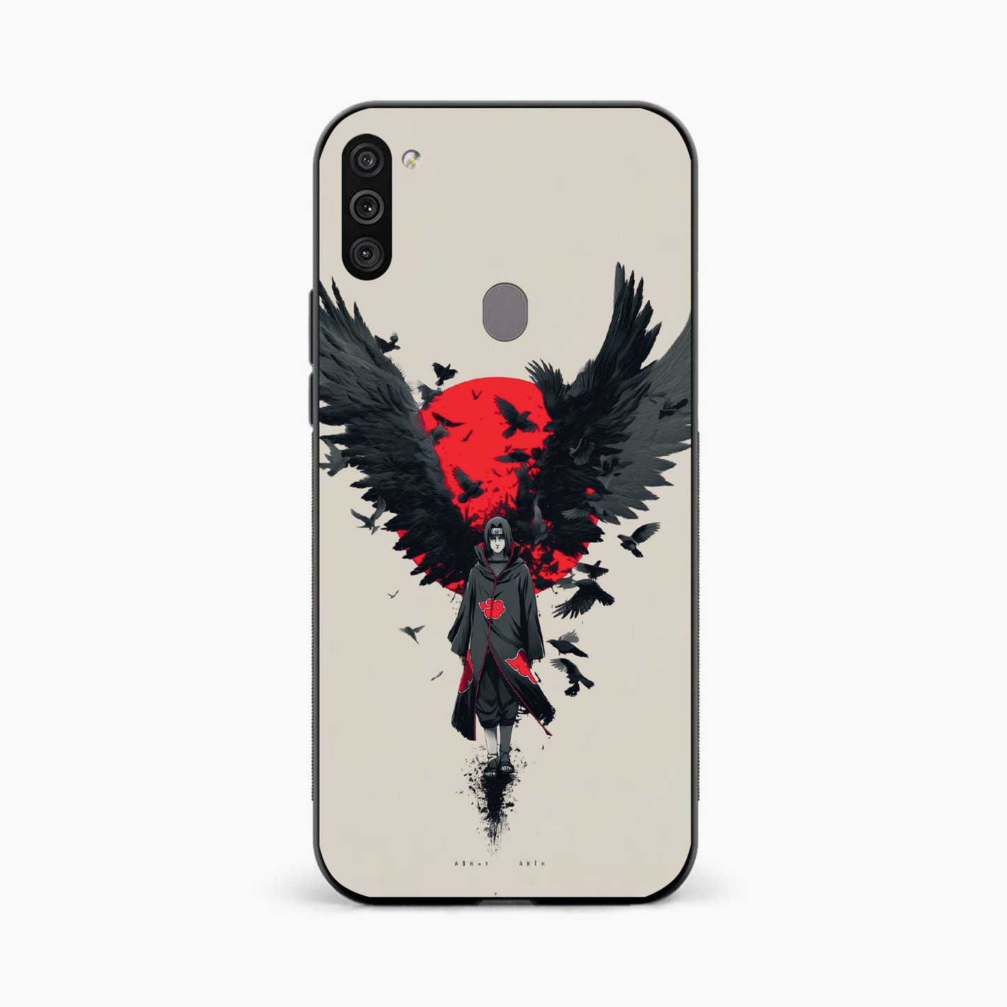 Itachi: Wings of Darkness Samsung A11 Back Cover
