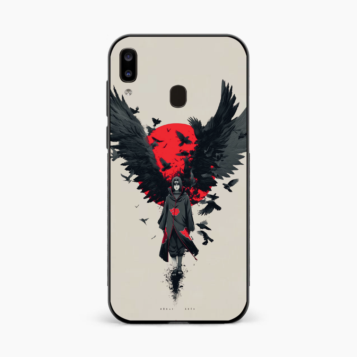 Itachi: Wings of Darkness Samsung A20 Back Cover