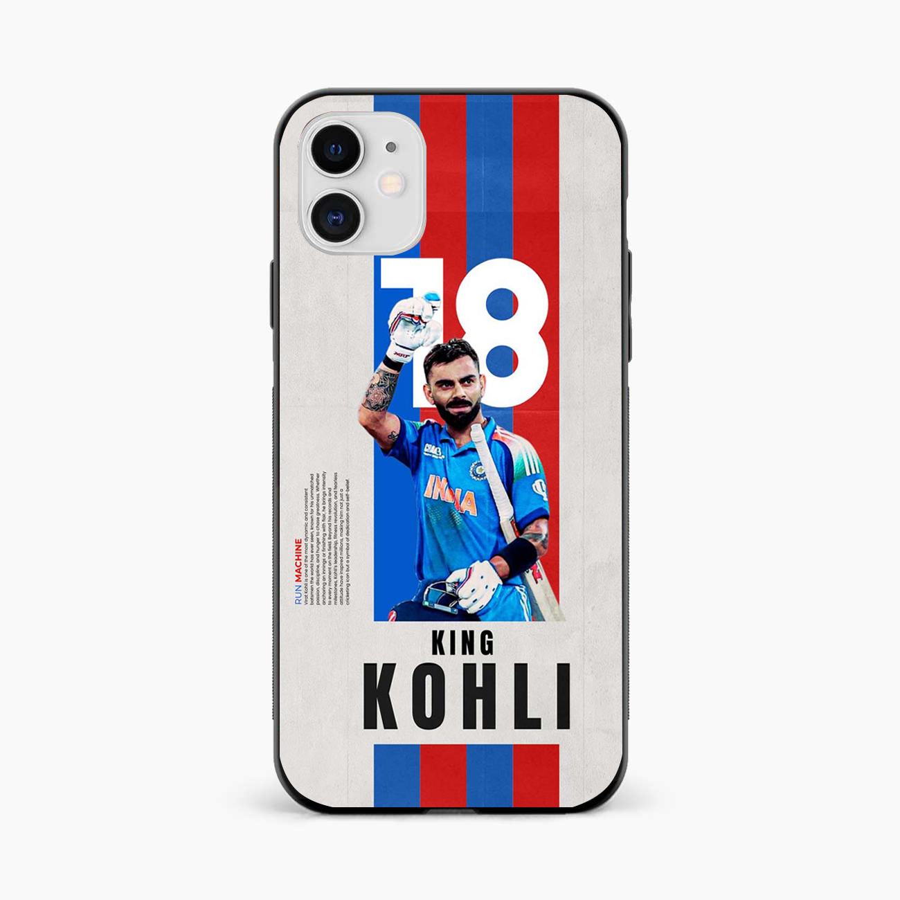 King Kohli iPhone 12 Back Cover