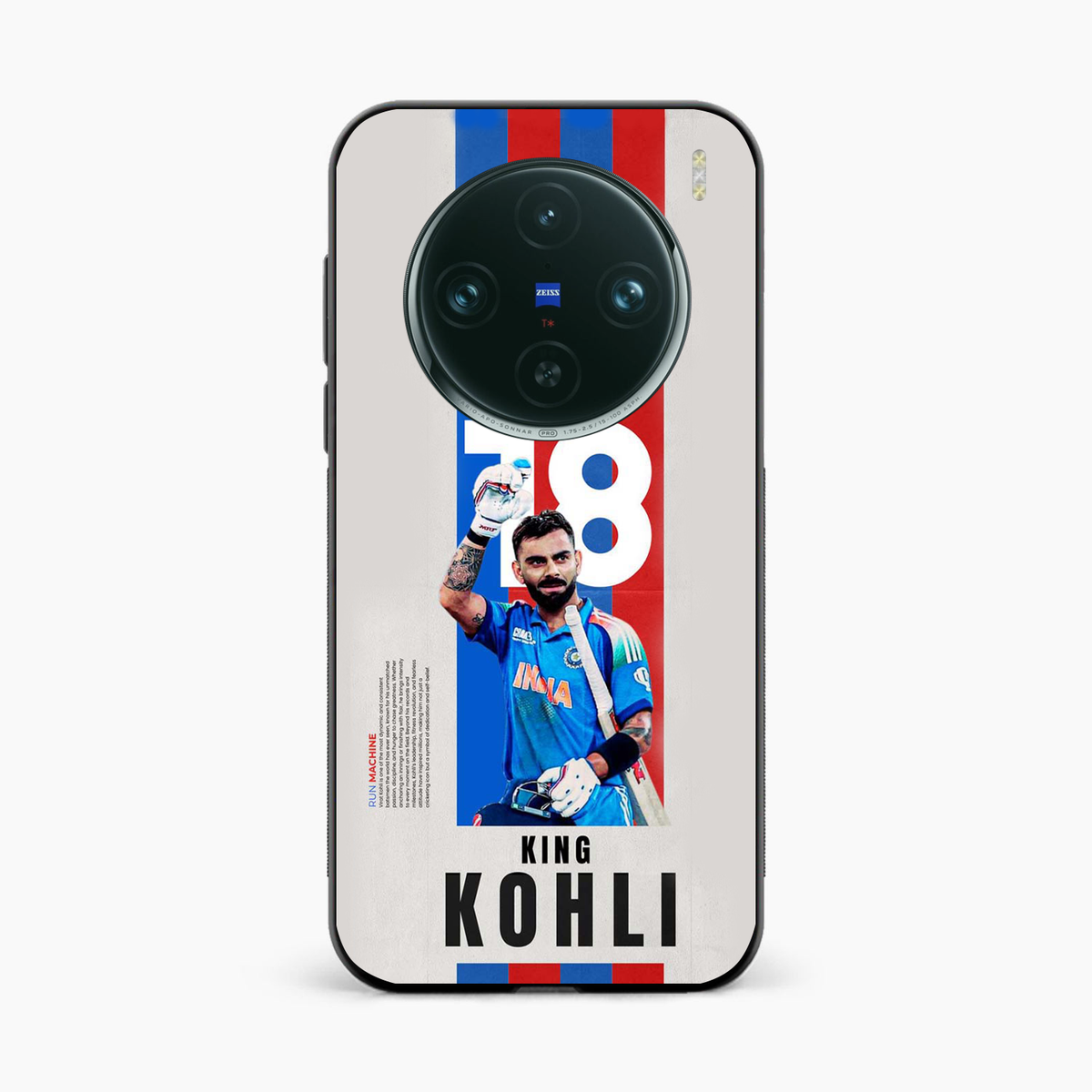 King Kohli Vivo X100 Back Cover