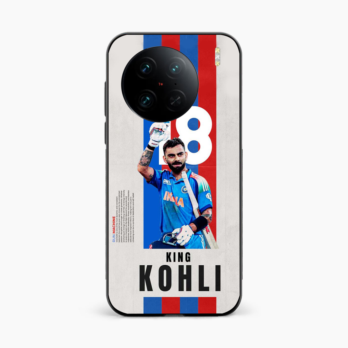 King Kohli Vivo X90 Back Cover