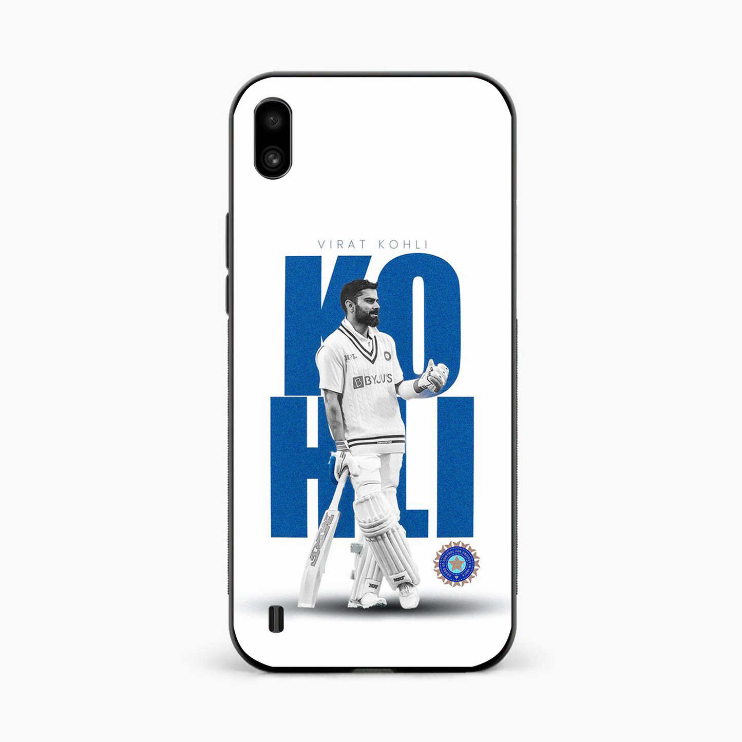 Kohli Strike Mode Samsung A10 Back Cover
