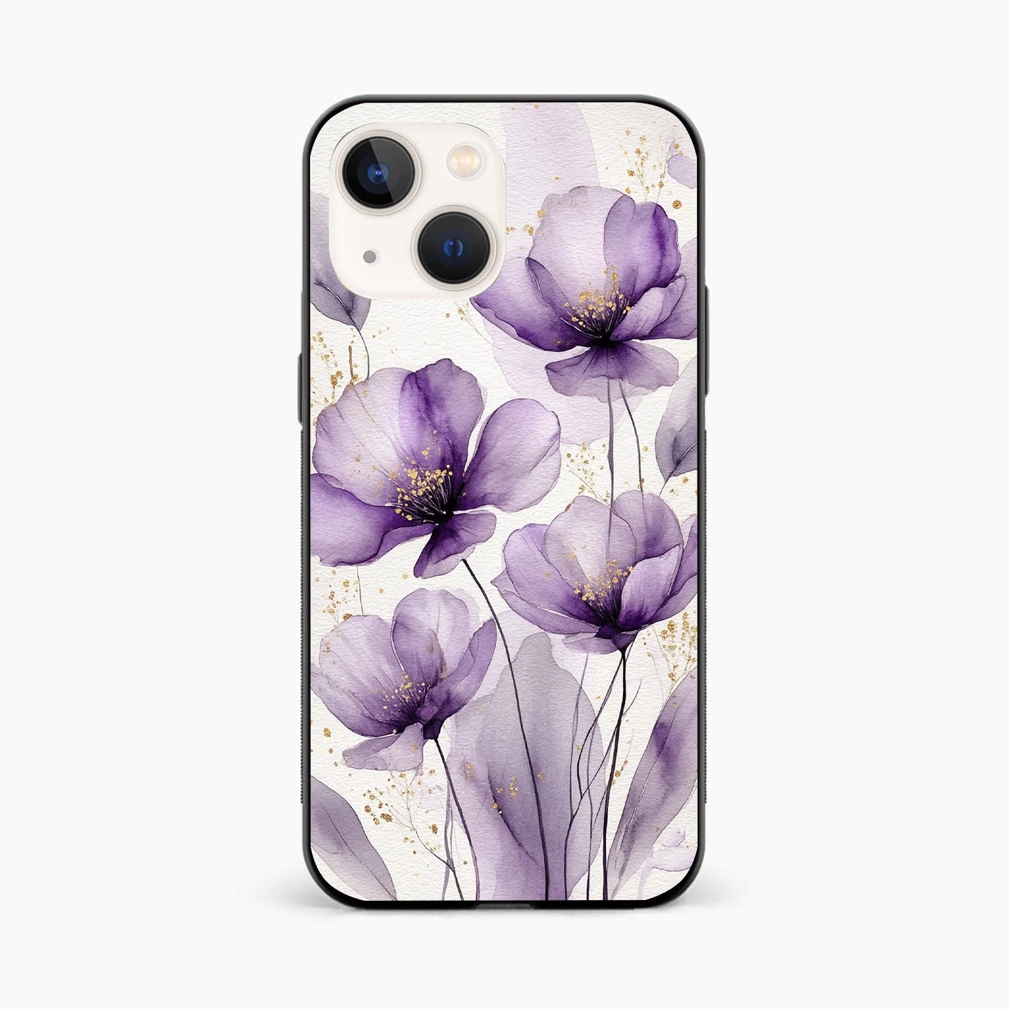Lavender Bloom Elegance Iphone 13 Mini Back Cover