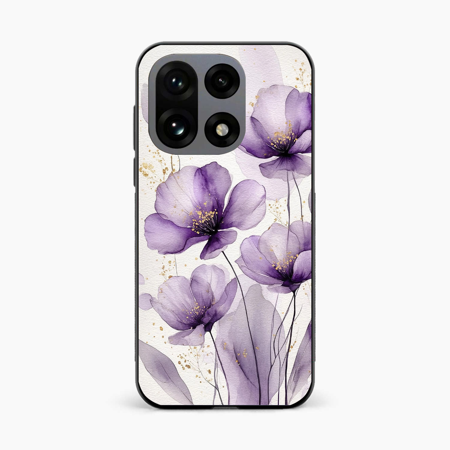 Lavender Bloom Elegance OnePlus 15 5G Back Cover