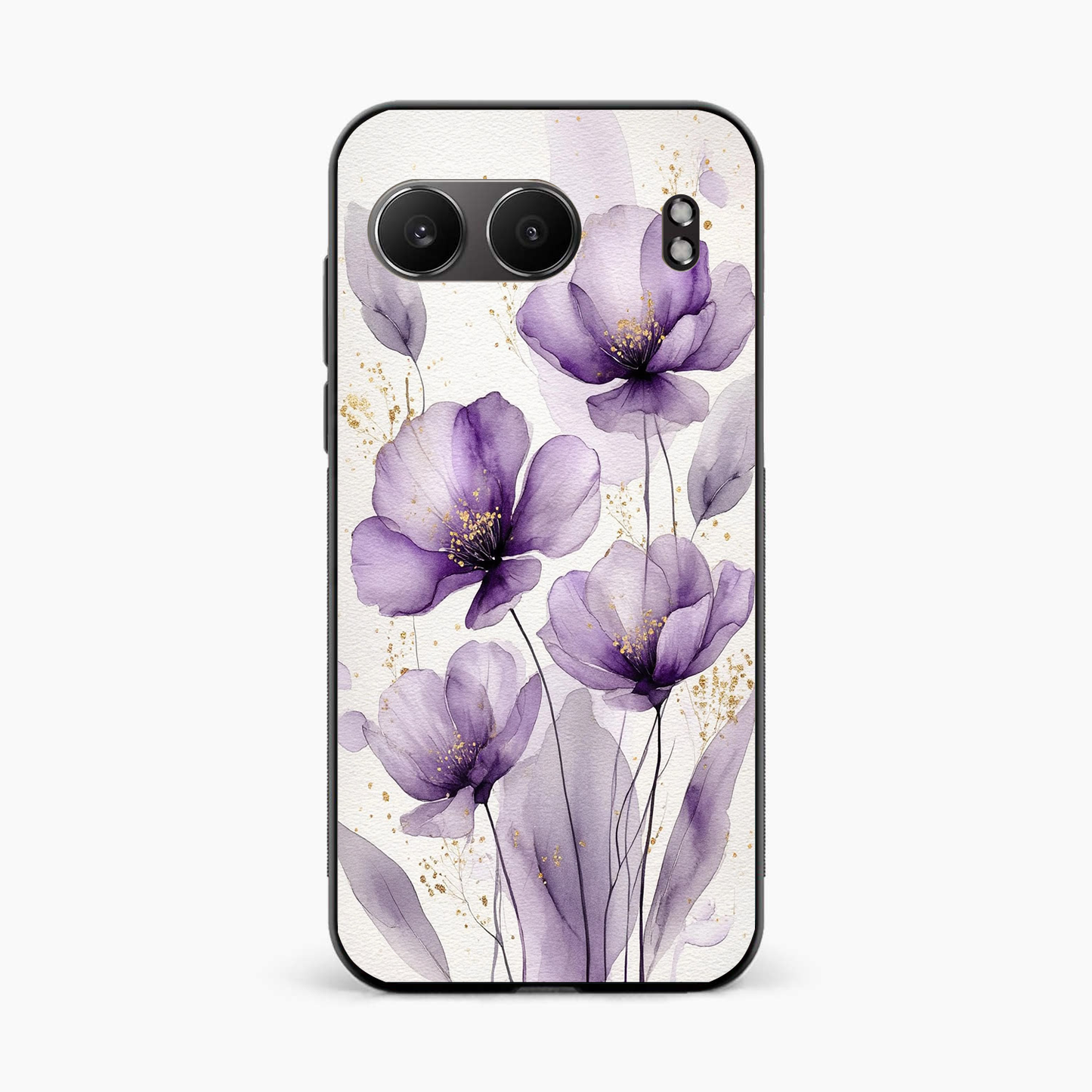 Lavender Bloom Elegance OnePlus Nord 4 5G Back Cover