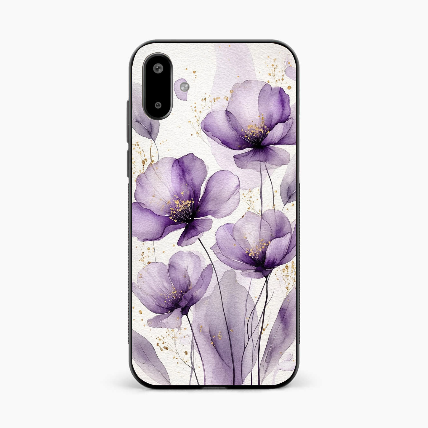 Lavender Bloom Elegance Samsung F07 Back Cover