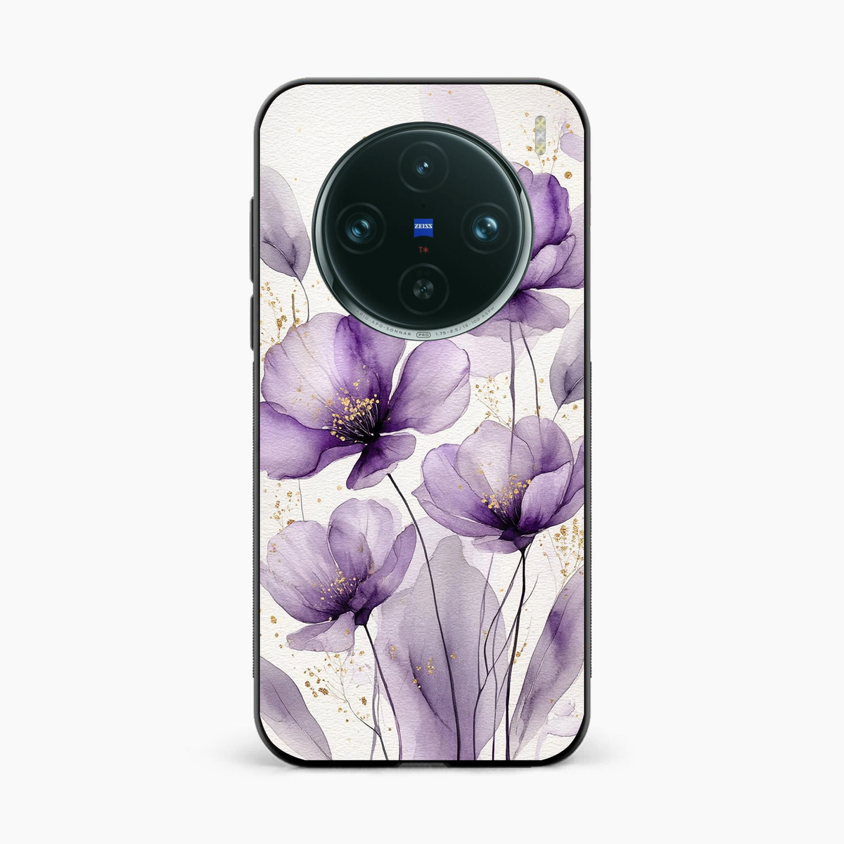 Lavender Bloom Elegance Vivo X100 Back Cover