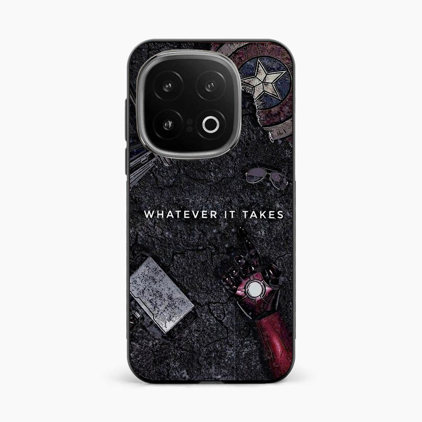 Marvel Inspired Dark Iqoo 13 5G Back Cover