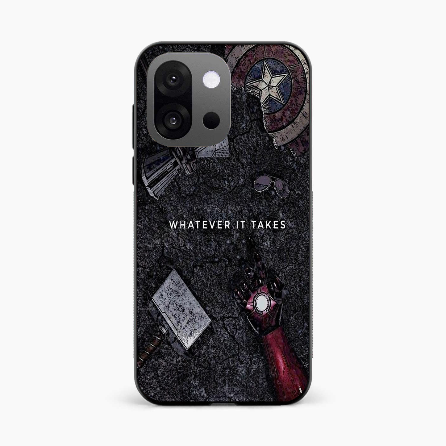 Marvel Inspired Dark OnePlus 13s Back Cover