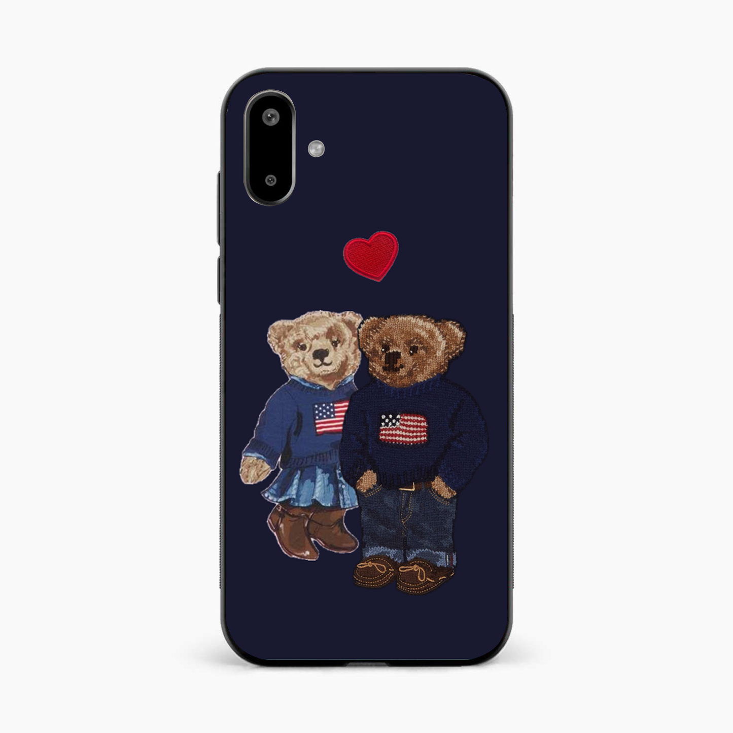 Mini Love Bears Samsung F06 Back Cover