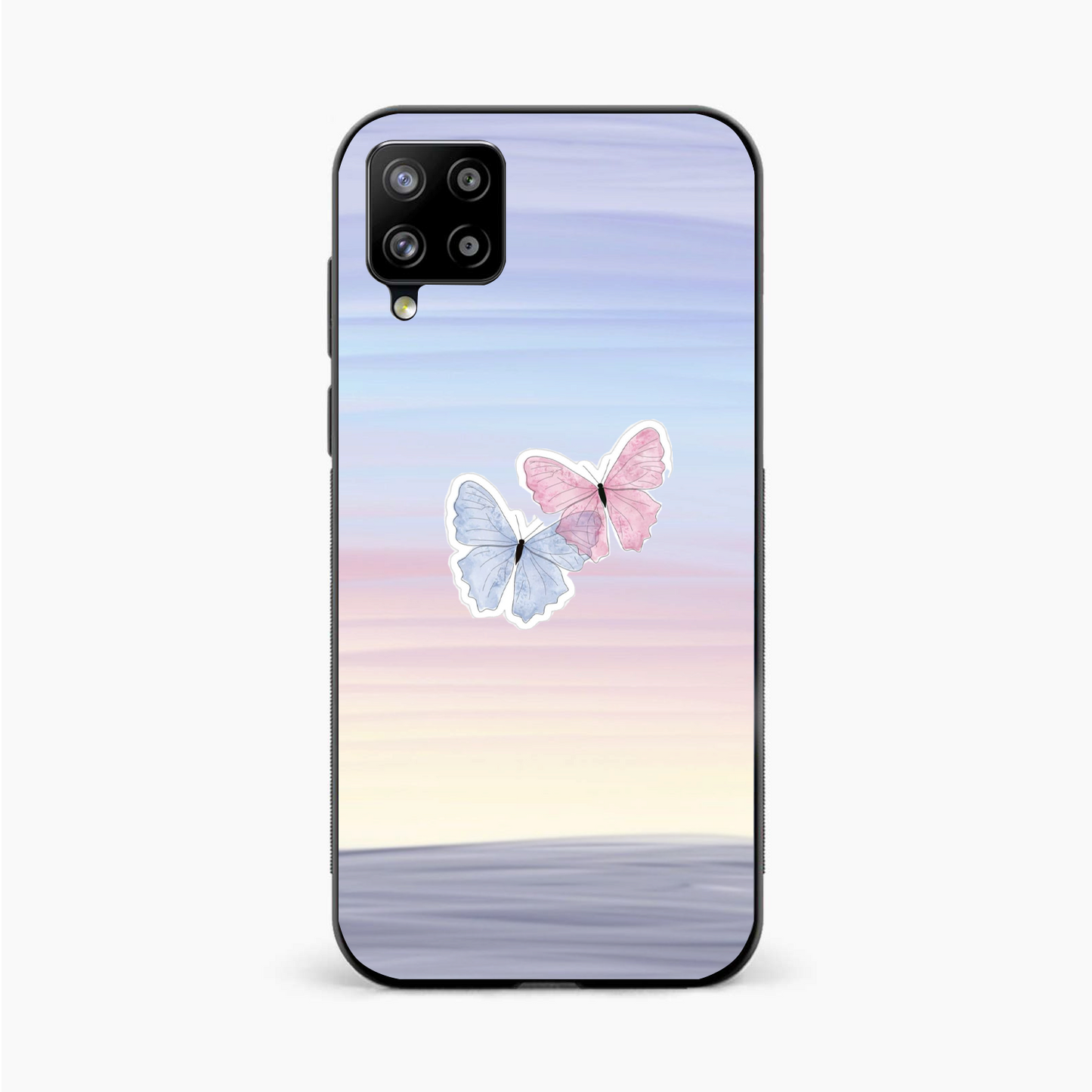 Minimal Butterfly Samsung A12 Nacho Back Cover