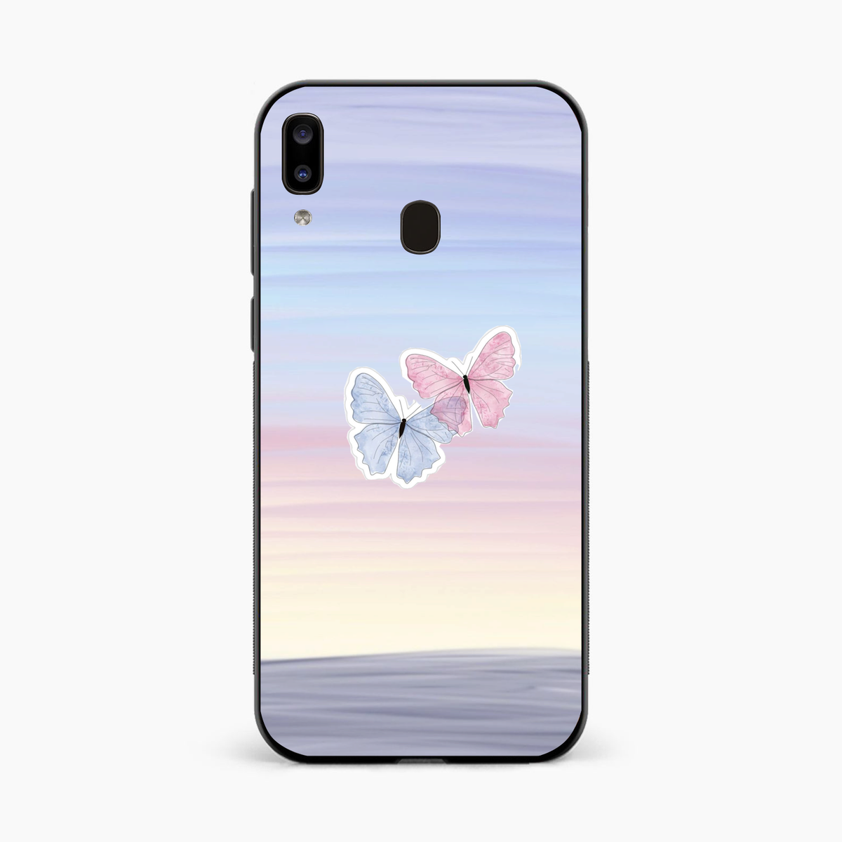 Minimal Butterfly Samsung A20 Back Cover