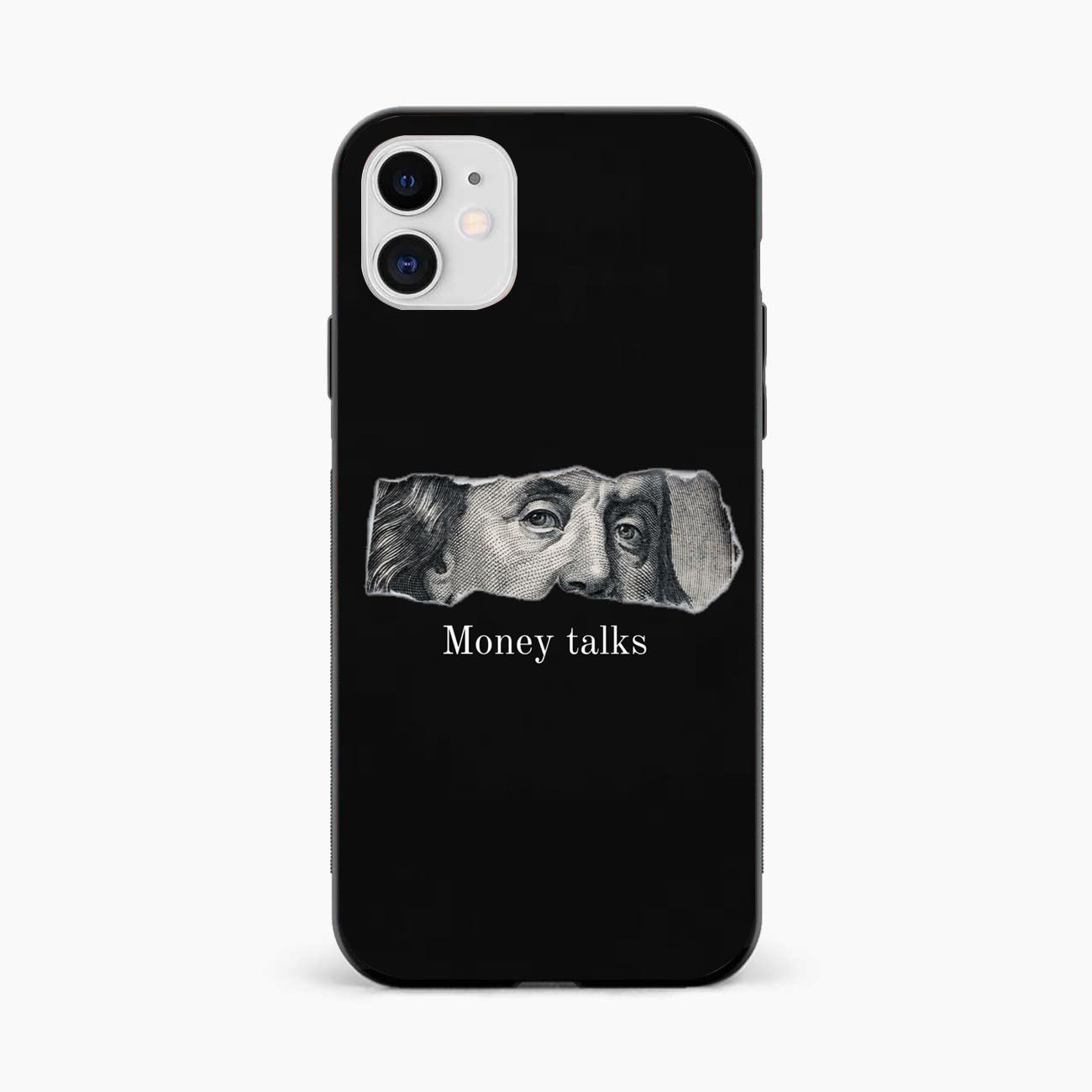Money Talks Aesthetic iPhone 12 Back Cover