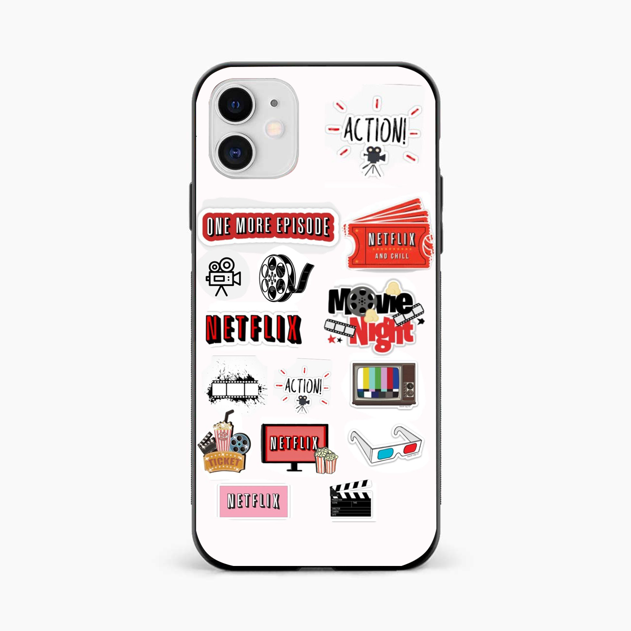 Movie Lover iPhone 12 Aesthetic Back Cover