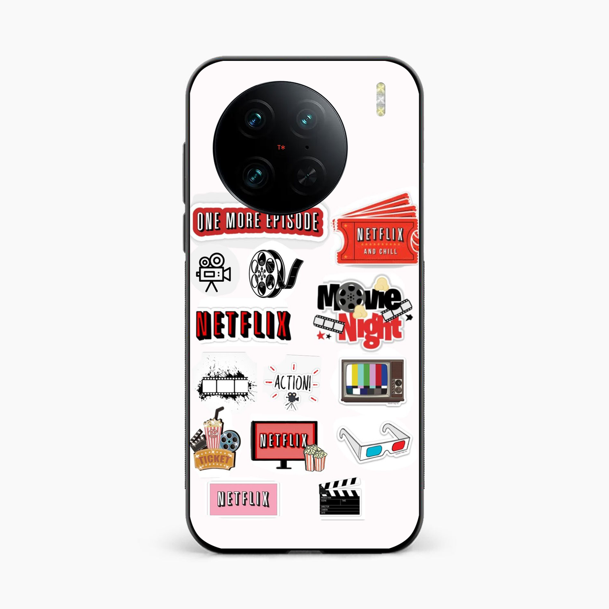 Movie Lover Vivo X90 Aesthetic Back Cover
