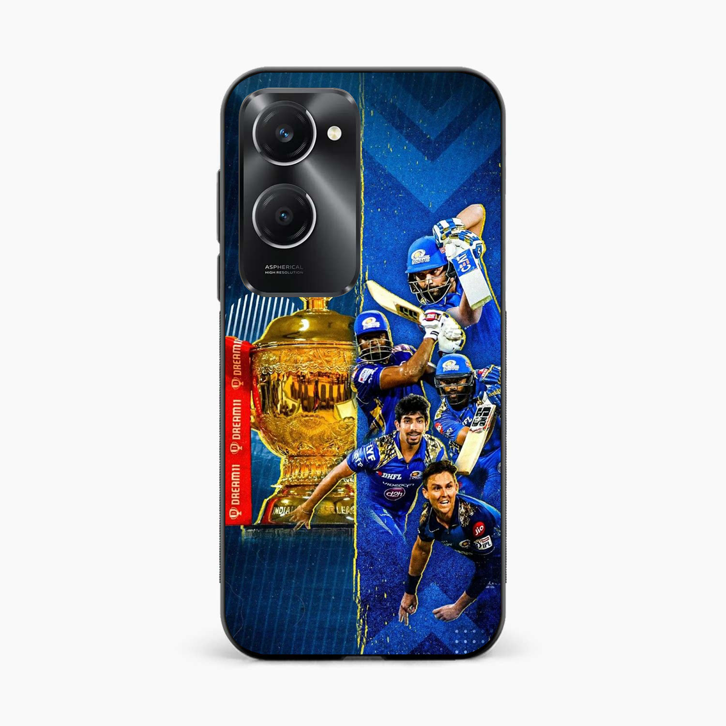 Mumbai Indians Champions Edition Iqoo Z9 Lite 5G Back Cover