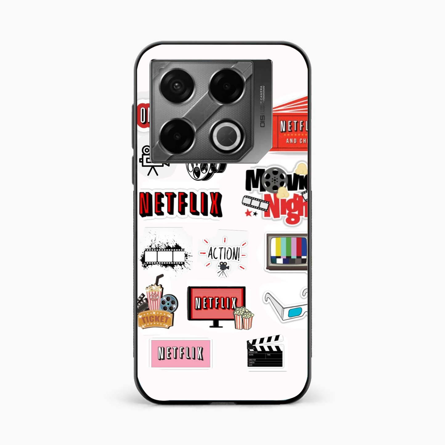 Netflix Chill Infinix GT 20 Pro 5g Aesthetic Back Cover