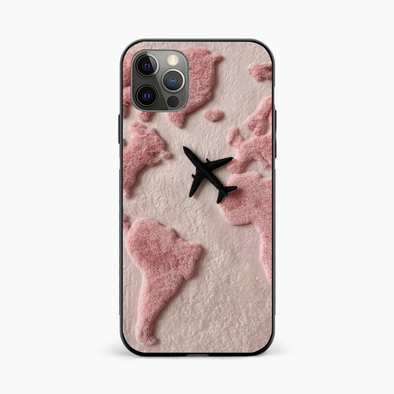 Pink Travel Mood 12 Pro Back Cover