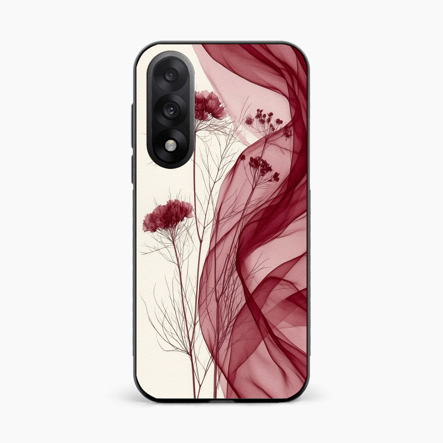 Red Floral Dream OnePlus Nord 5 5G Back Cover