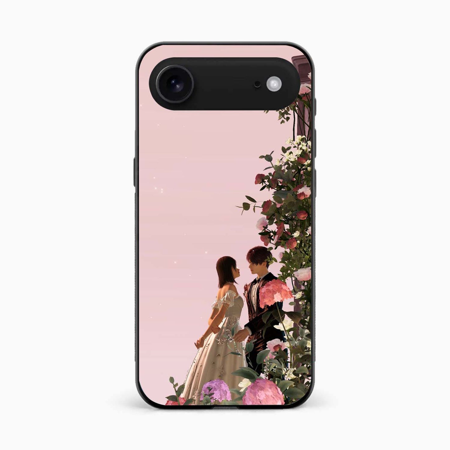 Romantic Blossom Couple Iphone 17 Air Back Cover