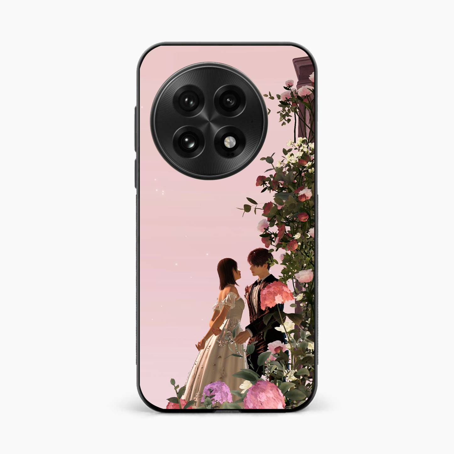 Romantic Blossom Couple OnePlus 13R Back Cover