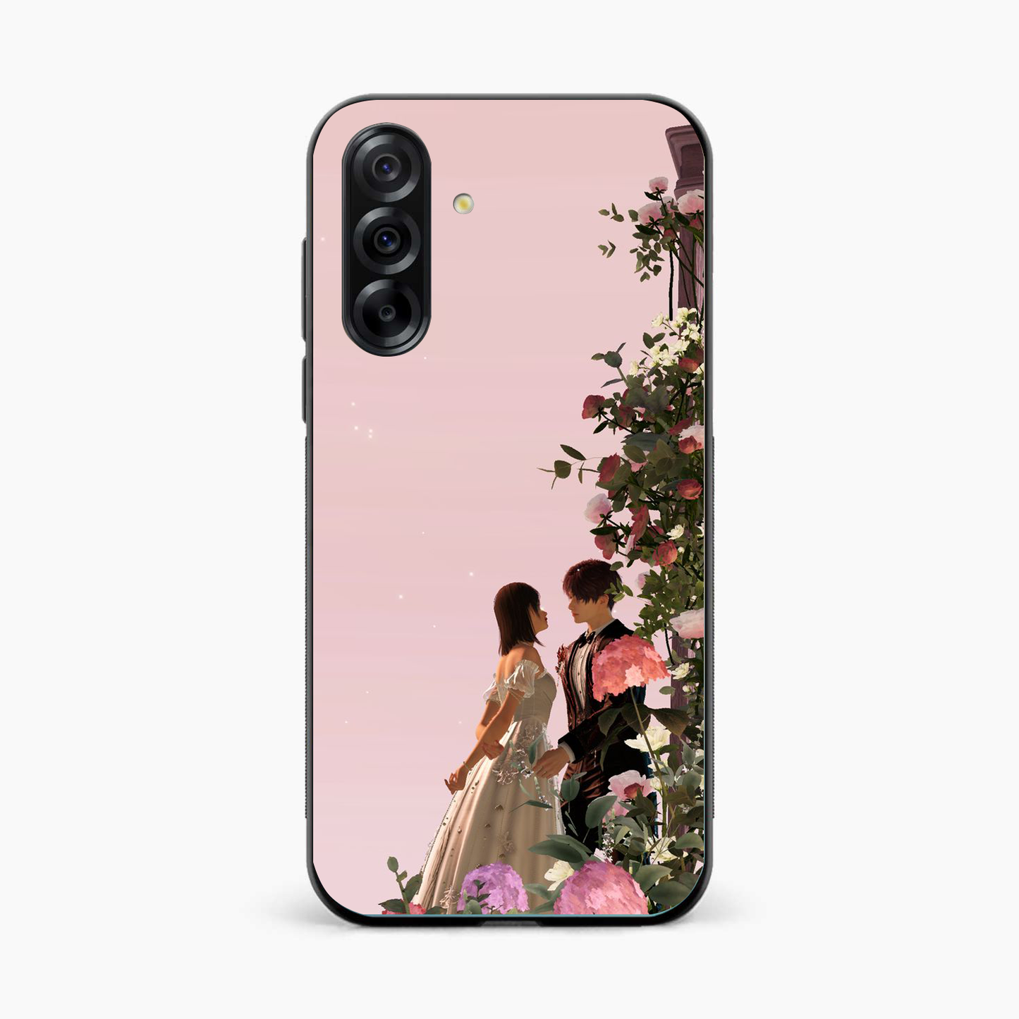 Romantic Blossom Couple Samsung A36 Back Cover