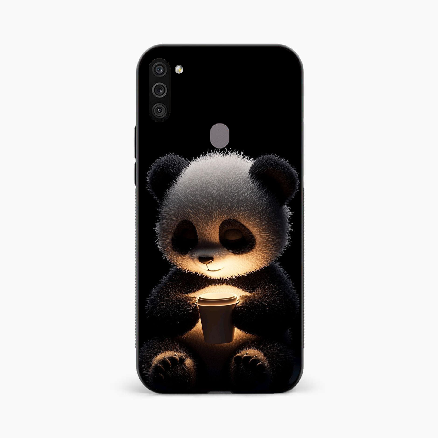 Soft Glow Panda Samsung A11 Back Cover