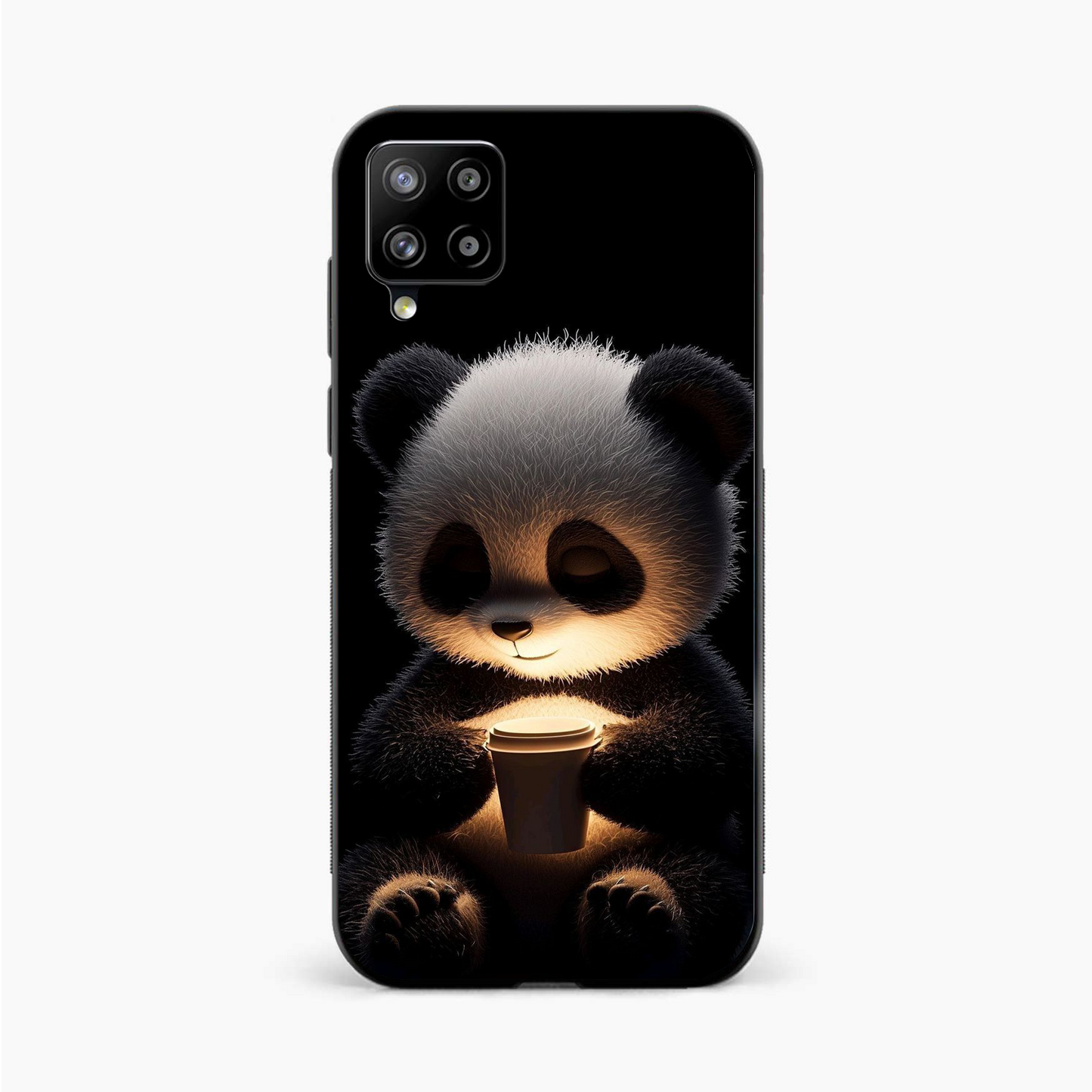 Soft Glow Panda Samsung A12 Nacho Back Cover