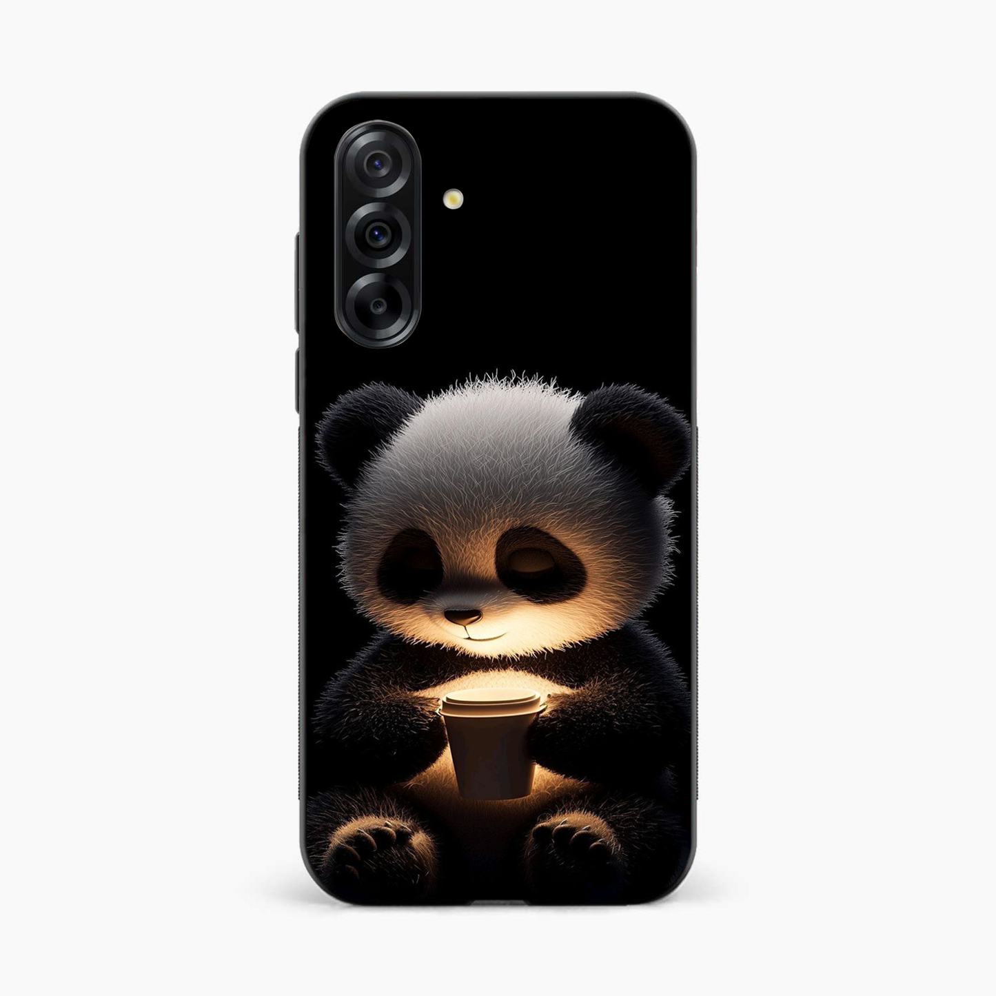 Soft Glow Panda Samsung A36 Back Cover