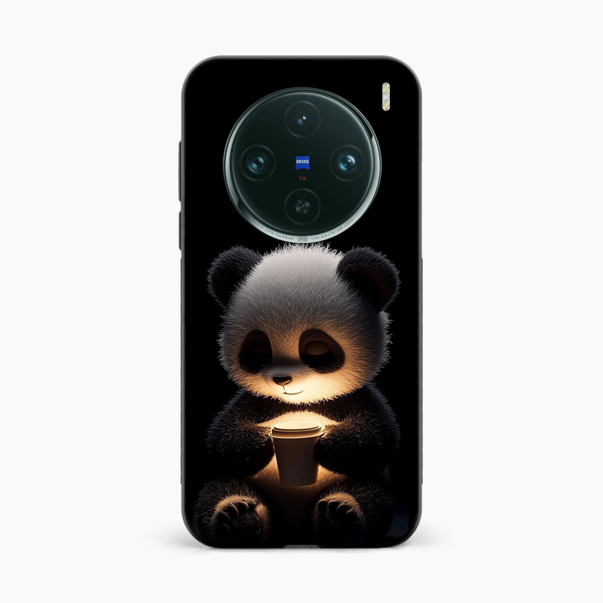 Soft Glow Panda Vivo X100 Back Cover