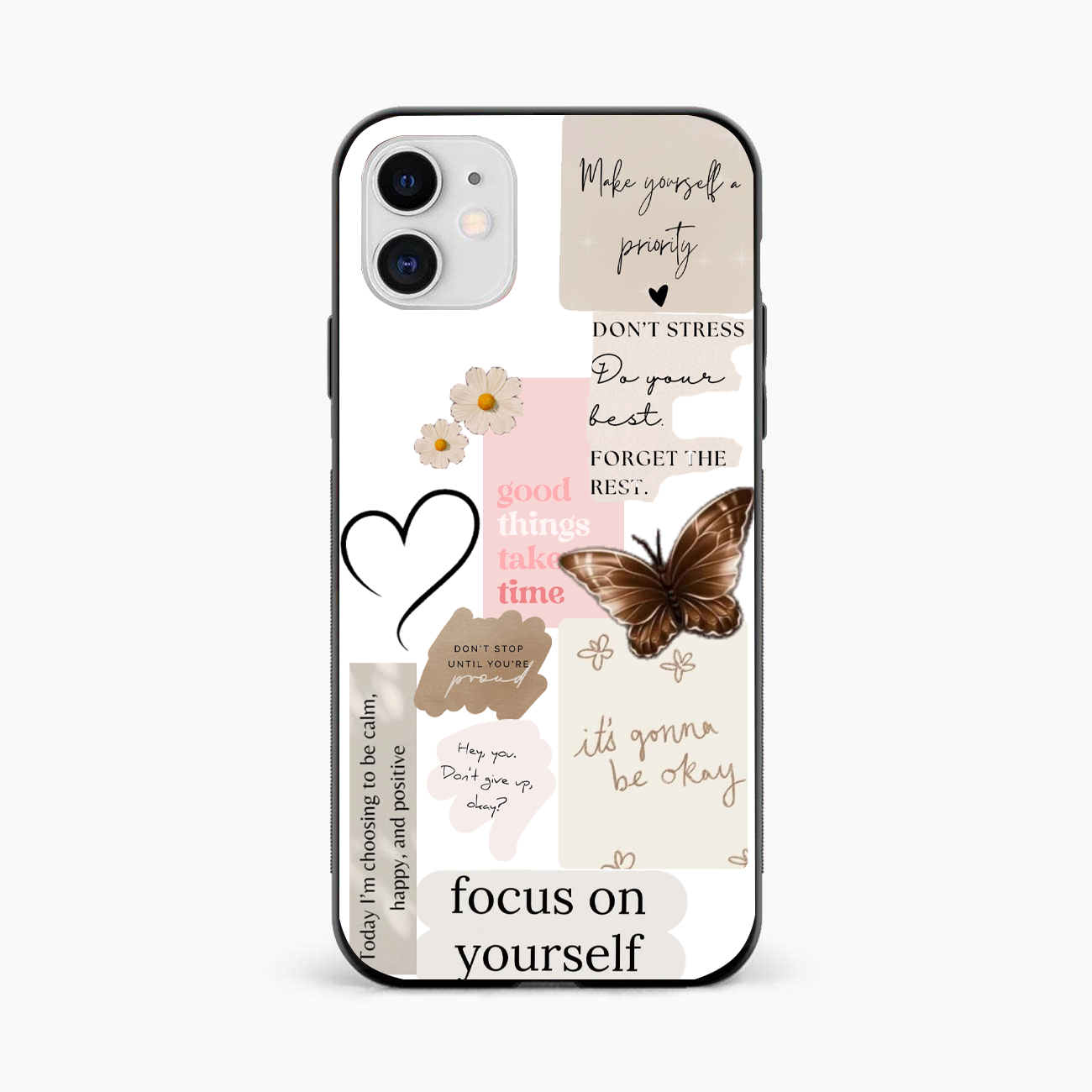 Soft Life Energy iPhone 12 Back Cover