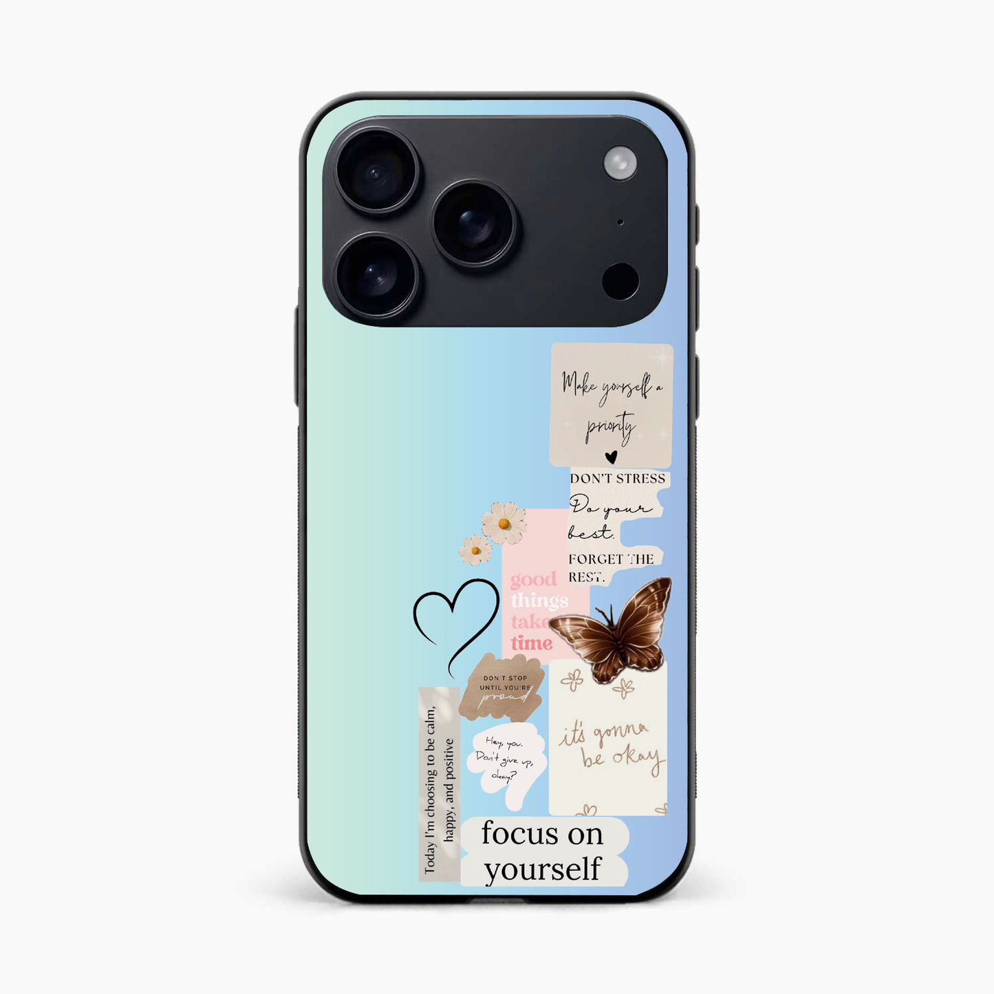 Soft Life Energy Iphone 17 Pro Back Cover
