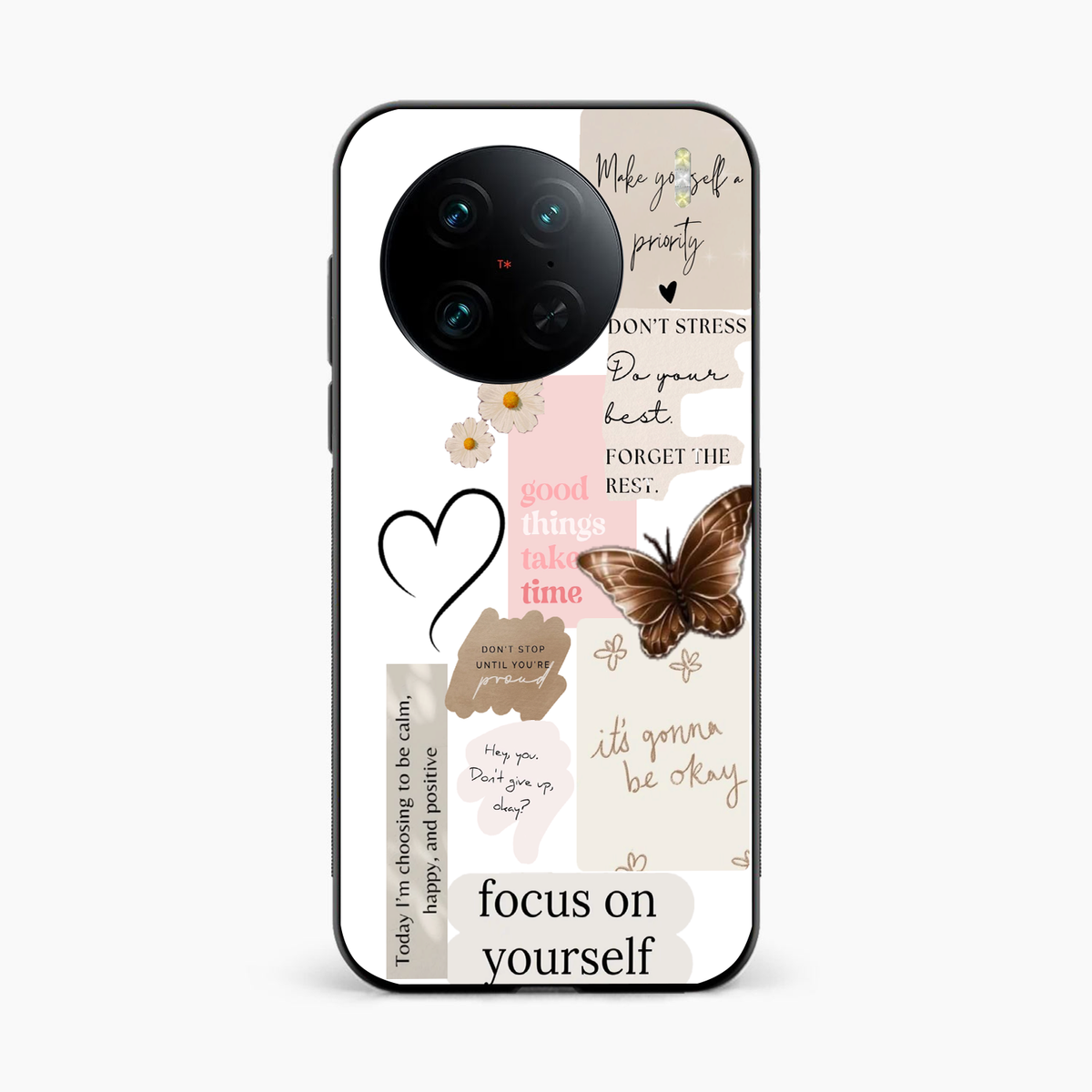 Soft Life Energy Vivo X90 Back Cover