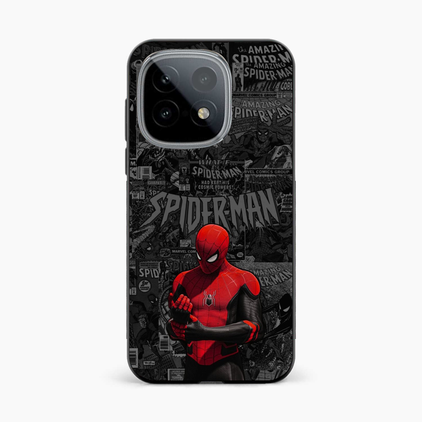 Spider Man Black Theme Iqoo 15 5G Back Cover